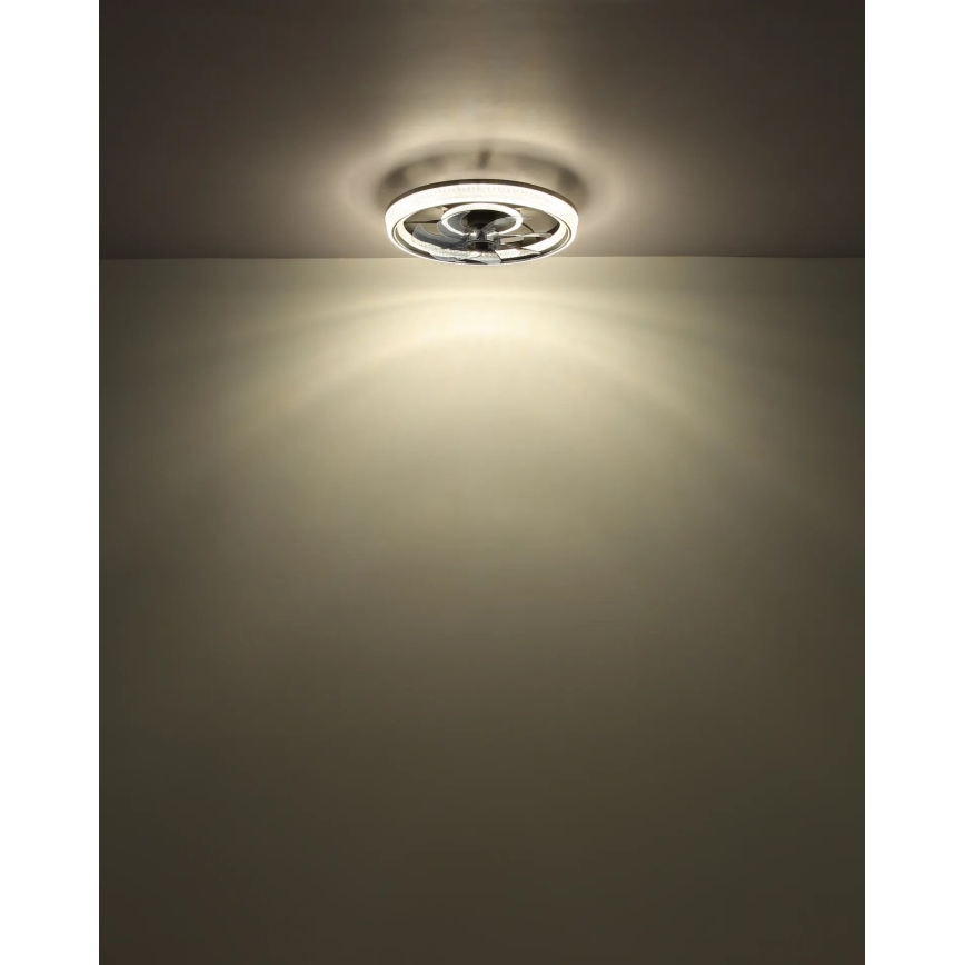 Globo - LED sufitowy wentylator z regulacją jasności LED/30W/230V 2700-6000K + pilot zdalnego sterowania