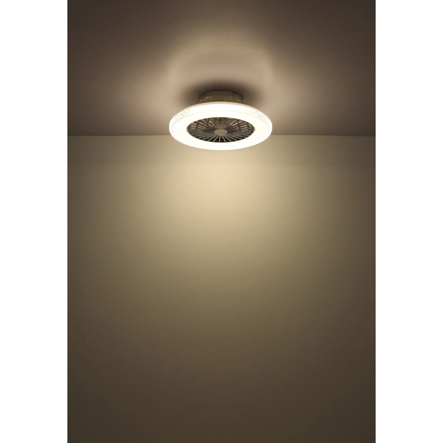 Globo - LED Ściemnialny wentylator sufitowy LED/40W/230V 3000-6500K + pilot zdalnego sterowania