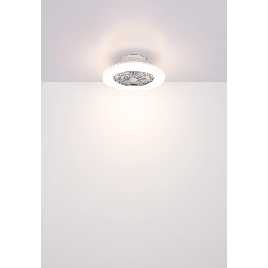 Globo - LED Ściemnialny wentylator sufitowy LED/40W/230V 3000-6500K + pilot zdalnego sterowania