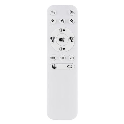 Globo - LED Ściemnialny wentylator sufitowy LED/40W/230V 3000-6500K + pilot zdalnego sterowania