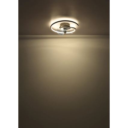 Globo - LED Ściemnialny wentylator sufitowy LED/30W/230V 2700-6500K + pilot zdalnego sterowania