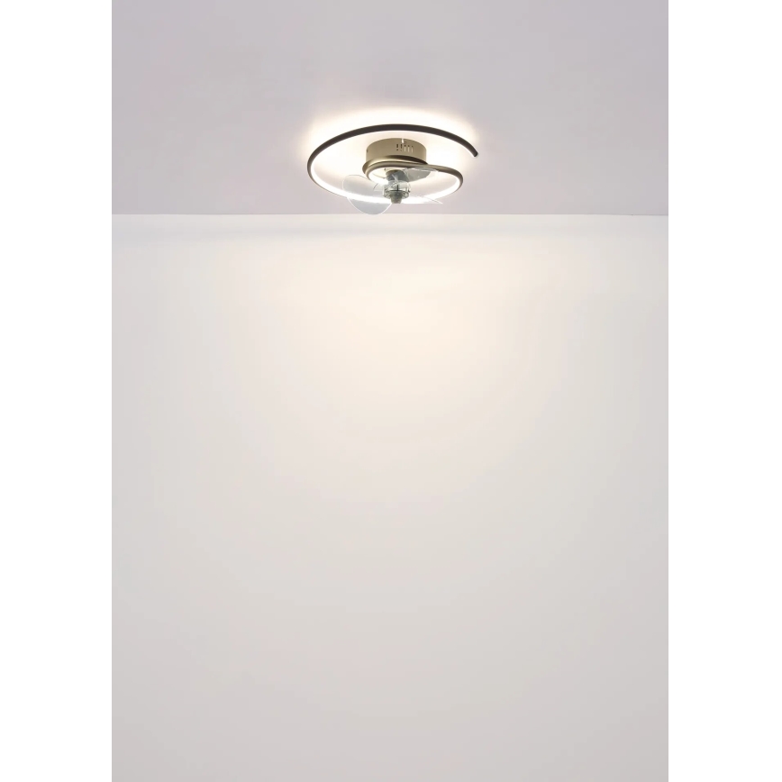 Globo - LED Ściemnialny wentylator sufitowy LED/30W/230V 2700-6500K + pilot zdalnego sterowania