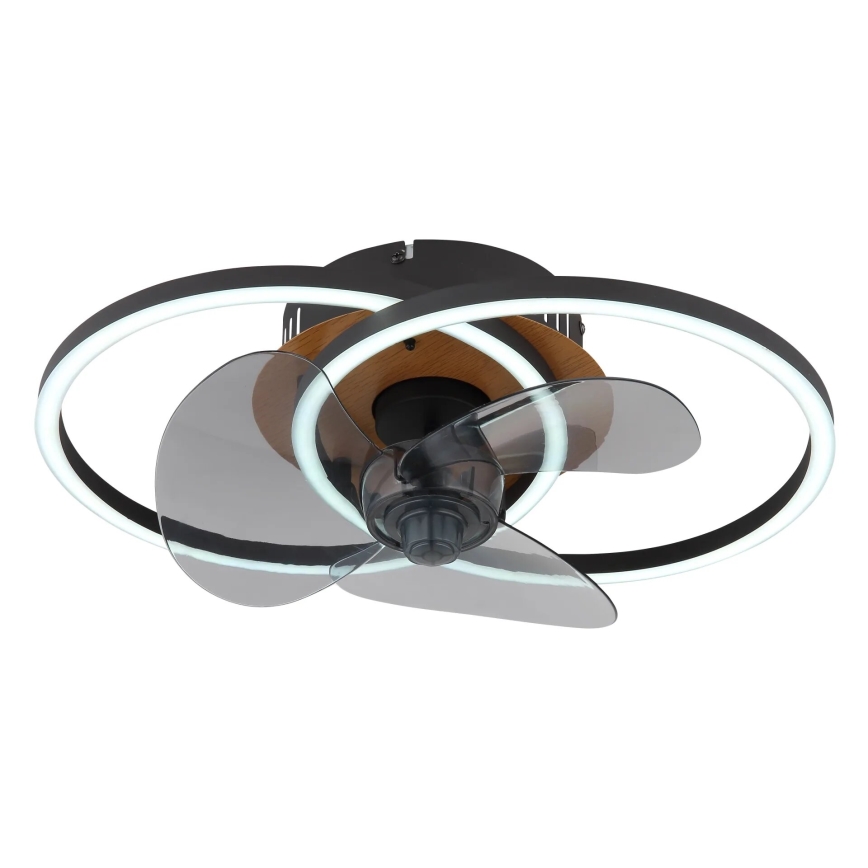 Globo - LED Ściemnialny wentylator sufitowy LED/24W/230V 2700-6500K + pilot zdalnego sterowania