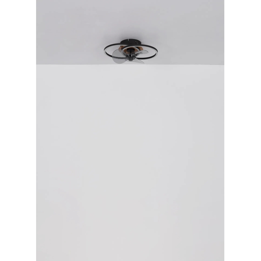 Globo - LED sufitowy wentylator z regulacją jasności LED/24W/230V 2700-6500K + pilot zdalnego sterowania