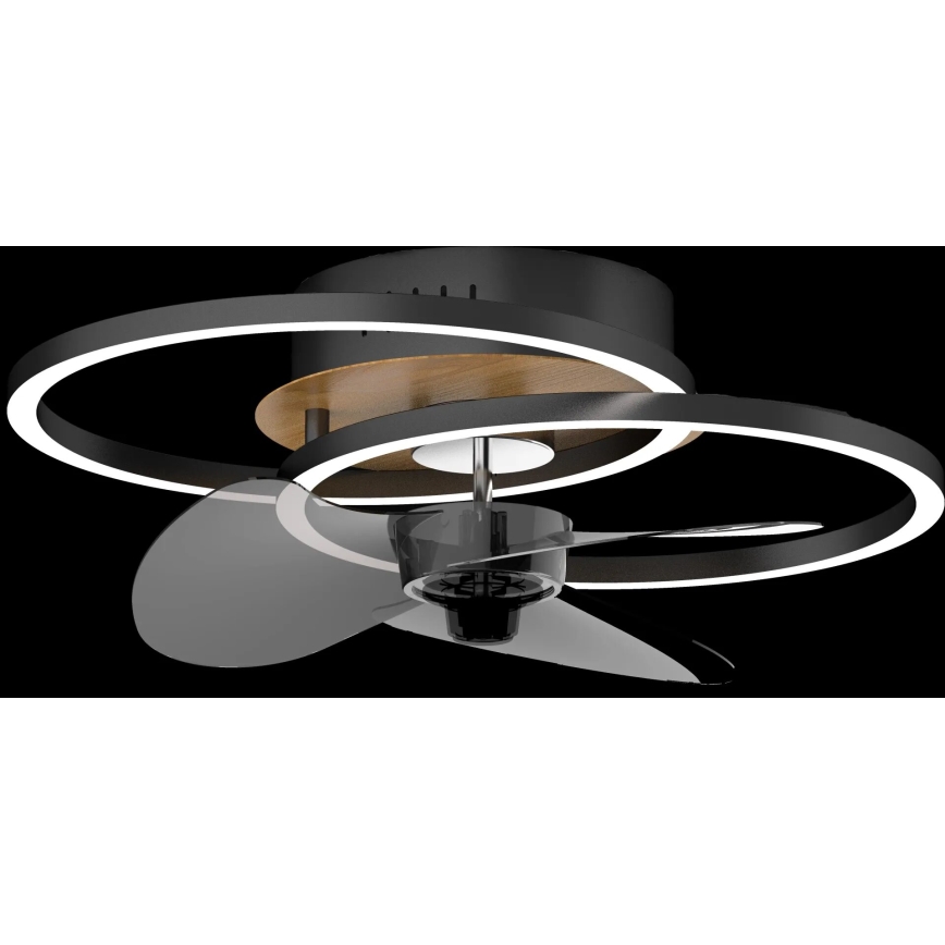 Globo - LED sufitowy wentylator z regulacją jasności LED/24W/230V 2700-6500K + pilot zdalnego sterowania