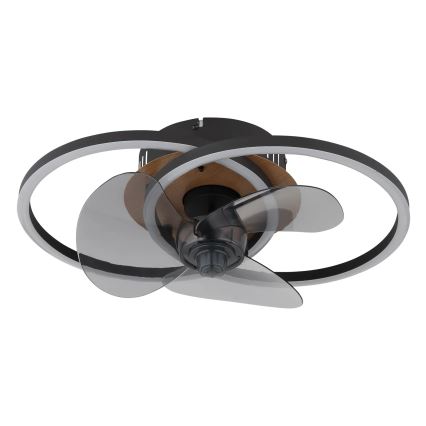 Globo - LED sufitowy wentylator z regulacją jasności LED/24W/230V 2700-6500K + pilot zdalnego sterowania