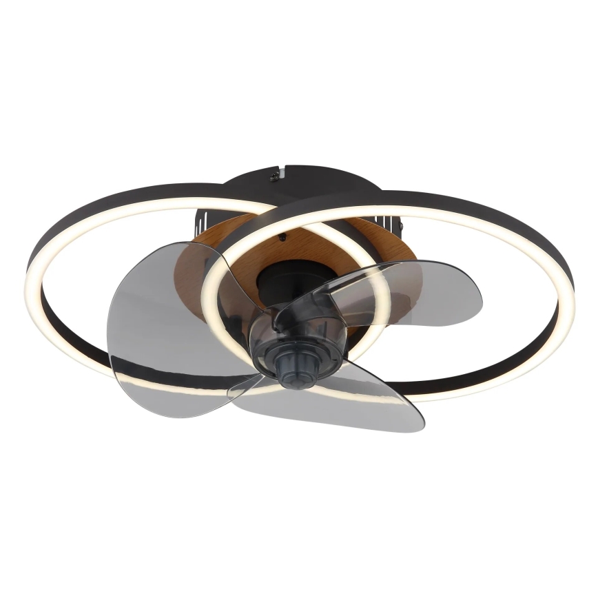 Globo - LED sufitowy wentylator z regulacją jasności LED/24W/230V 2700-6500K + pilot zdalnego sterowania