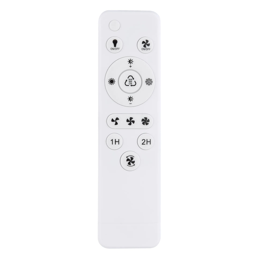 Globo - LED sufitowy wentylator z regulacją jasności LED/24W/230V 2700-6500K + pilot zdalnego sterowania