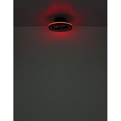 Globo - LED RGB Ściemnialny sufitowy wentylator LED/40W/230V 2700-6500K + zdalne sterowanie
