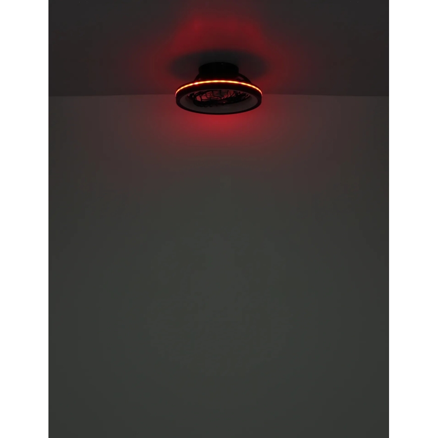 Globo - LED RGB Ściemnialny sufitowy wentylator LED/40W/230V 2700-6500K + zdalne sterowanie