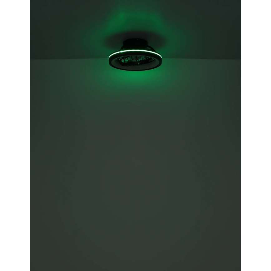 Globo - LED RGB Ściemnialny sufitowy wentylator LED/40W/230V 2700-6500K + zdalne sterowanie