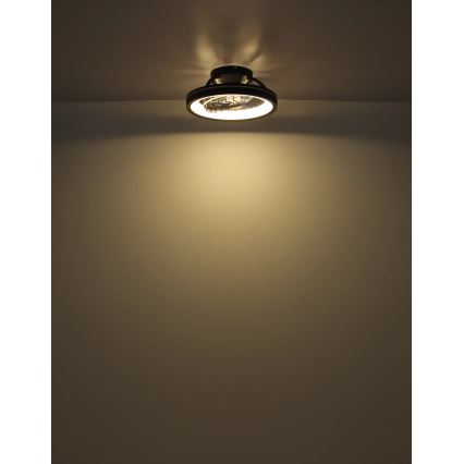 Globo - LED RGB Ściemnialny sufitowy wentylator LED/40W/230V 2700-6500K + zdalne sterowanie