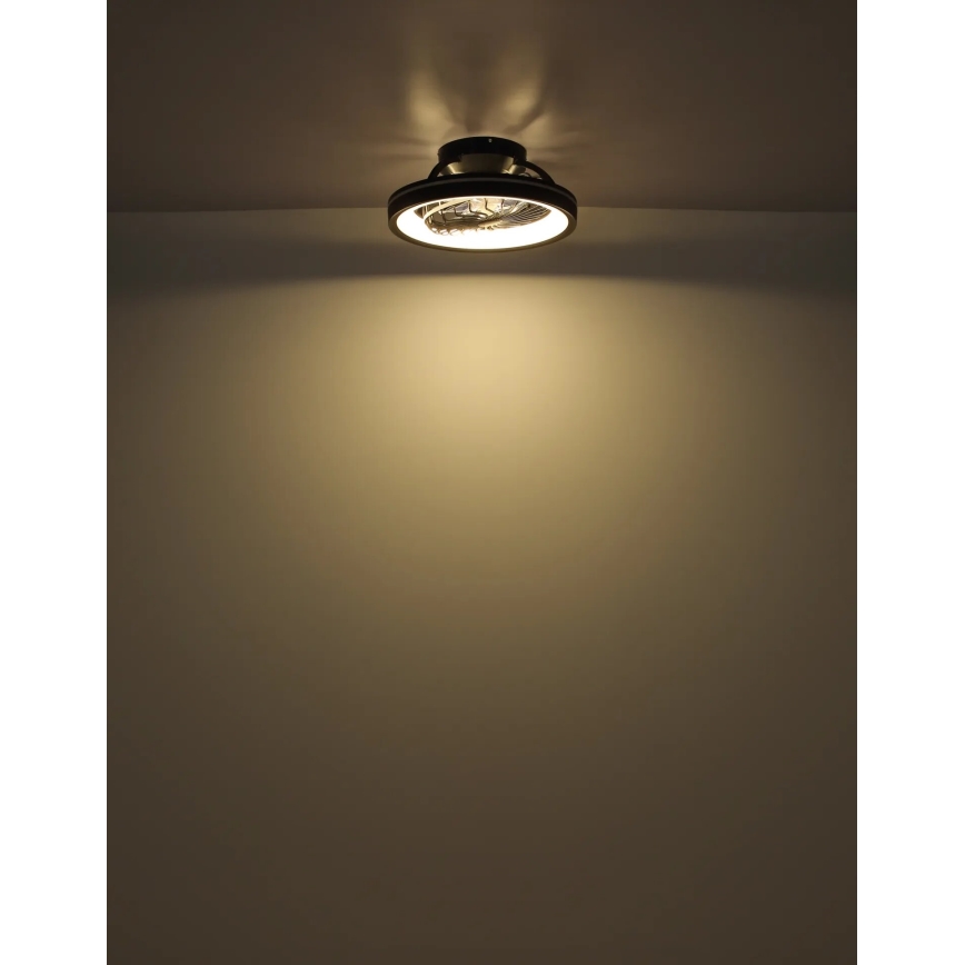 Globo - LED RGB Ściemnialny sufitowy wentylator LED/40W/230V 2700-6500K + zdalne sterowanie