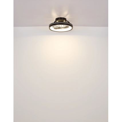Globo - LED RGB Ściemnialny sufitowy wentylator LED/40W/230V 2700-6500K + zdalne sterowanie