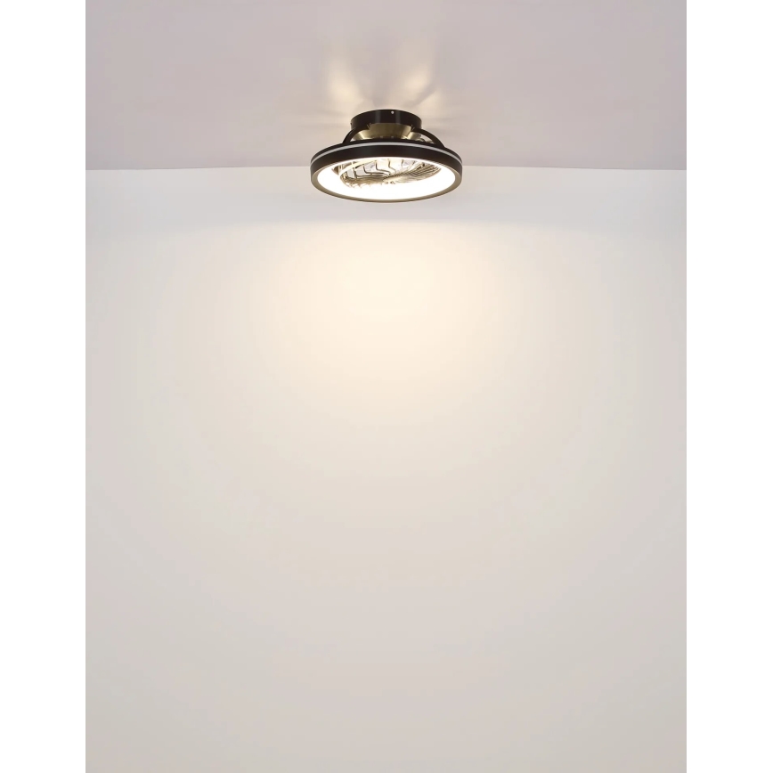 Globo - LED RGB Ściemnialny sufitowy wentylator LED/40W/230V 2700-6500K + zdalne sterowanie
