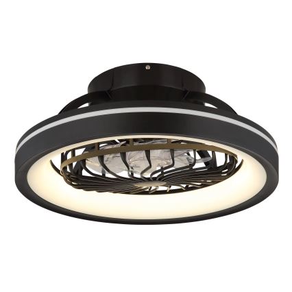 Globo - LED RGB Ściemnialny sufitowy wentylator LED/40W/230V 2700-6500K + zdalne sterowanie