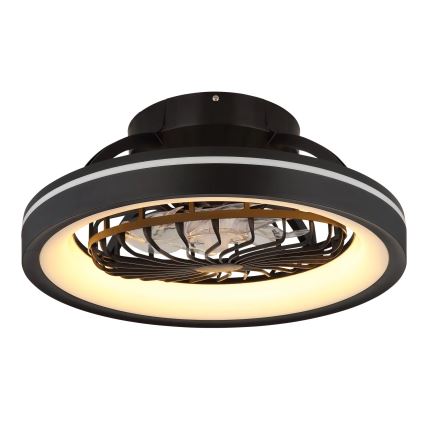 Globo - LED RGB Ściemnialny sufitowy wentylator LED/40W/230V 2700-6500K + zdalne sterowanie