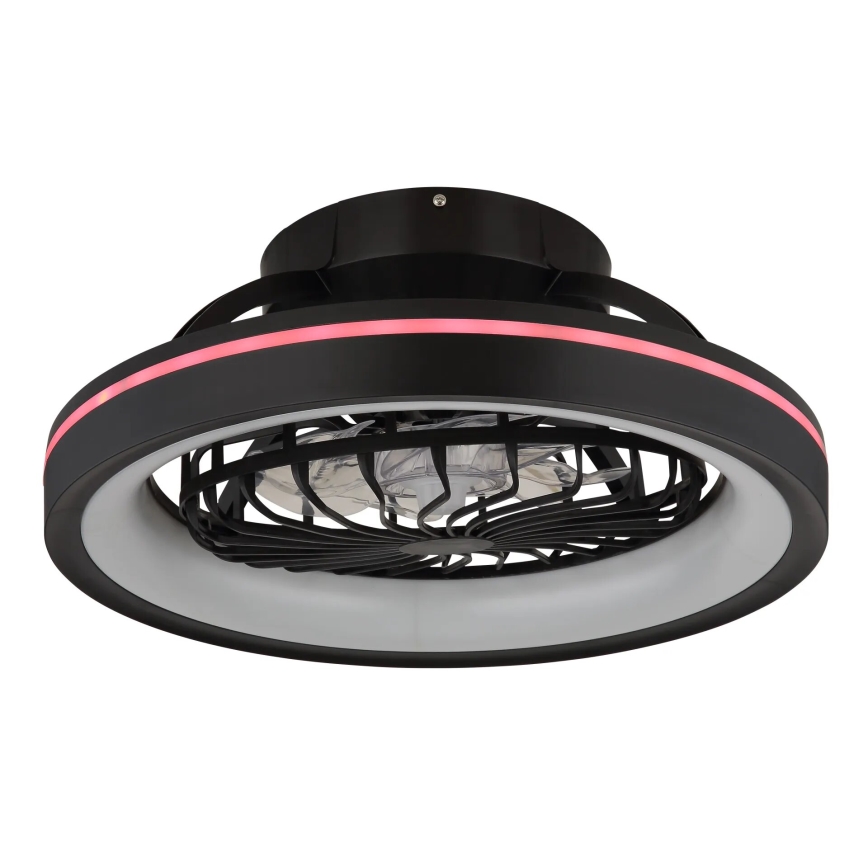 Globo - LED RGB Ściemnialny sufitowy wentylator LED/40W/230V 2700-6500K + zdalne sterowanie