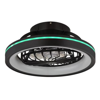Globo - LED RGB Ściemnialny sufitowy wentylator LED/40W/230V 2700-6500K + zdalne sterowanie