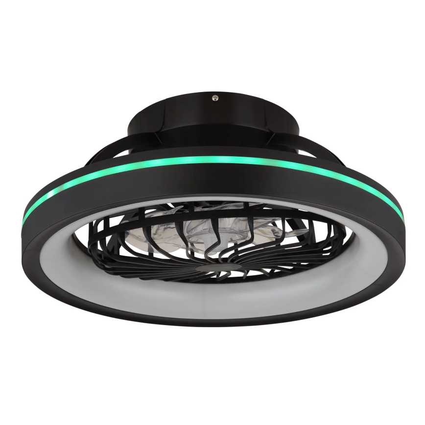 Globo - LED RGB Ściemnialny sufitowy wentylator LED/40W/230V 2700-6500K + zdalne sterowanie