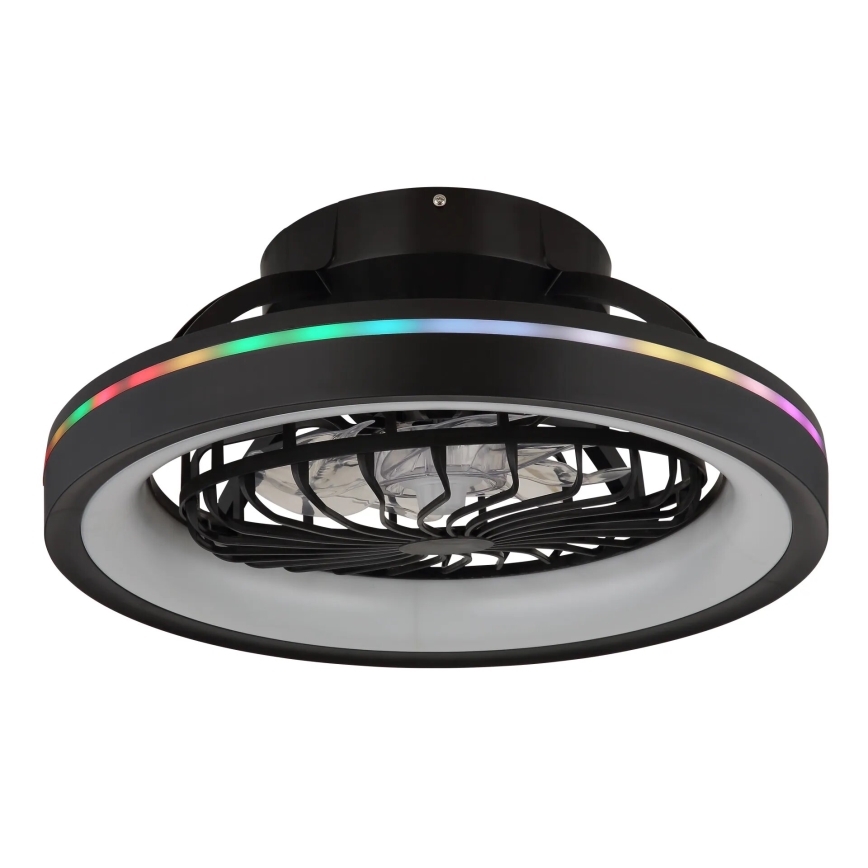 Globo - LED RGB Ściemnialny sufitowy wentylator LED/40W/230V 2700-6500K + zdalne sterowanie