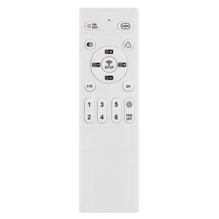 Globo - LED RGB Ściemnialny sufitowy wentylator LED/40W/230V 2700-6500K + zdalne sterowanie