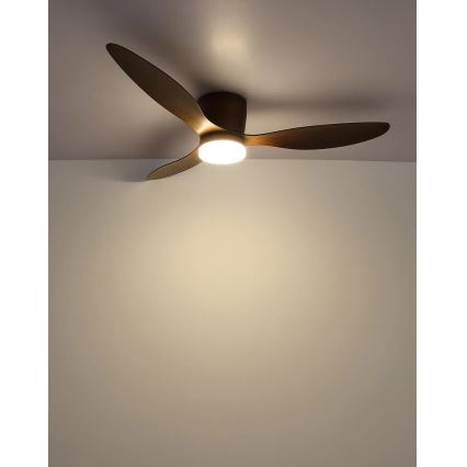Globo - LED sufitowy wentylator z regulacją jasności LED/20W/230V 3000-6500K + pilot zdalnego sterowania