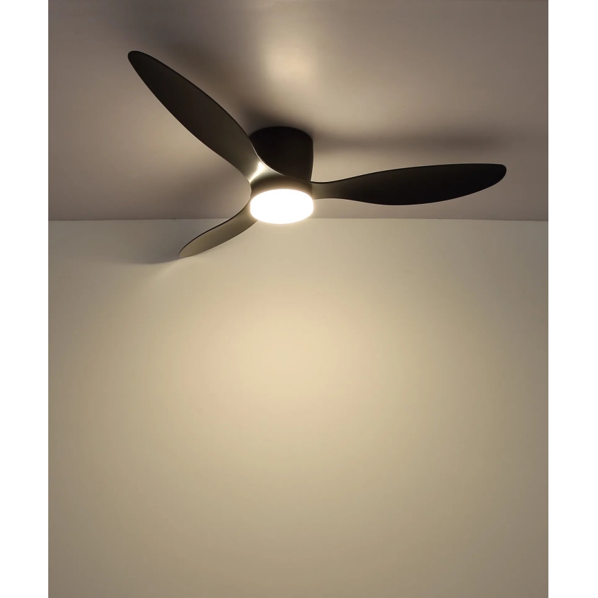Globo - LED sufitowy wentylator z regulacją jasności LED/20W/230V 3000-6500K + pilot zdalnego sterowania