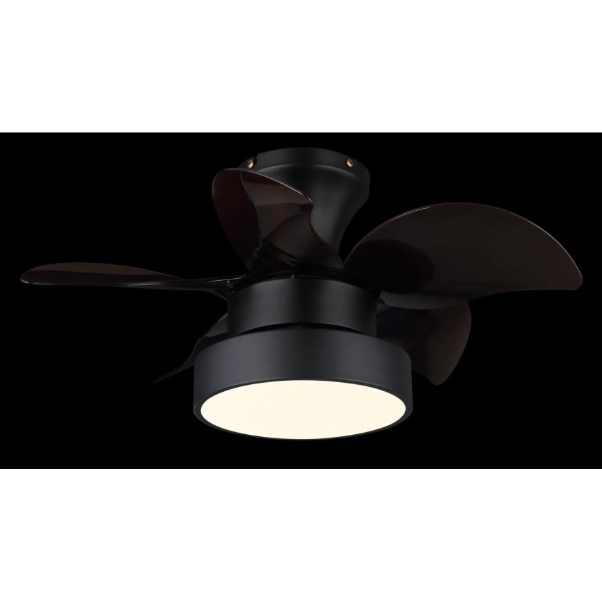 Globo - ściemnialny wentylator sufitowy LED/22W/230V 3000/4500/6000K brązowy + z pilotem