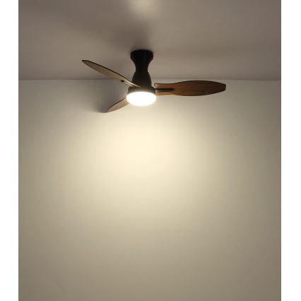 Globo - LED Ściemnialny wentylator sufitowy LED/22W/230V 3000/4500/6000K + Pilot zdalnego sterowania