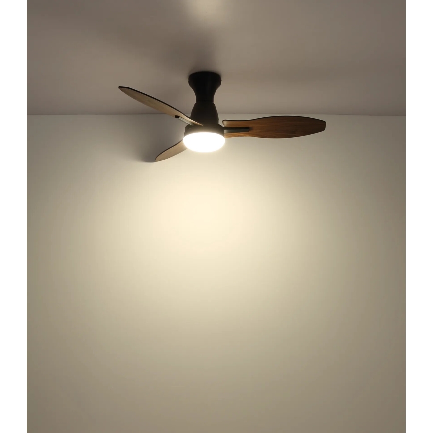 Globo - LED Ściemnialny wentylator sufitowy LED/22W/230V 3000/4500/6000K + Pilot zdalnego sterowania