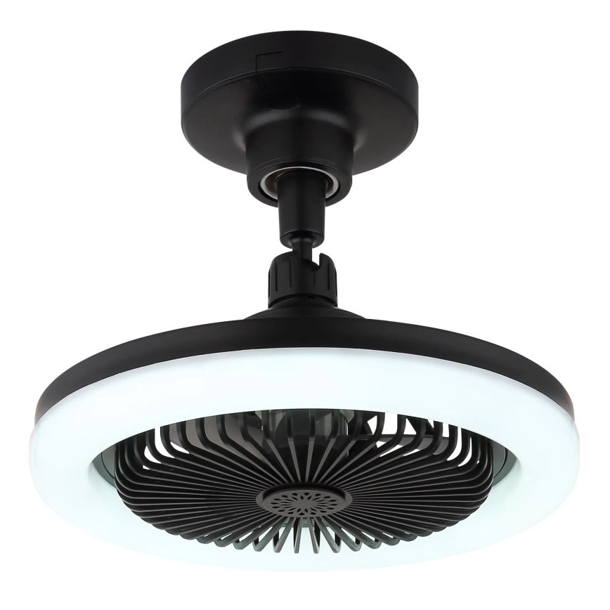 Globo - ściemnialny sufitowy wentylator LED/20W/230V 3000-6500K czarny + pilot zdalnego sterowania
