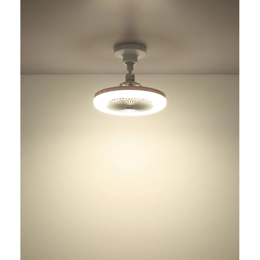 Globo - Ściemnialny wentylator sufitowy LED/20W/230V 3000-6500K biały + pilot