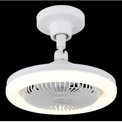 Globo - Ściemnialny wentylator sufitowy LED/20W/230V 3000-6500K biały + pilot