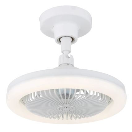 Globo - Ściemnialny wentylator sufitowy LED/20W/230V 3000-6500K biały + pilot