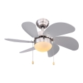 Globo 03801 - Wentylator sufitowy RIVALDO 1xE14/60W/230V