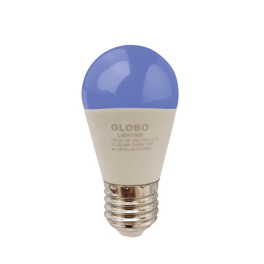 Globo - Ściemnialna żarówka LED RGBW E27/6W/230V 3000K + pilot zdalnego sterowania