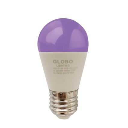 Globo - Ściemnialna żarówka LED RGBW E27/6W/230V 3000K + pilot zdalnego sterowania