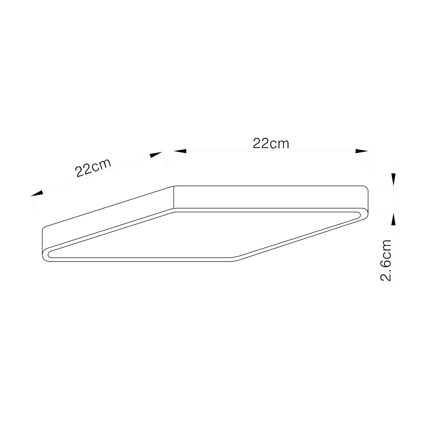 Globo - LED Plafon ściemnialny LED/28W/230V
