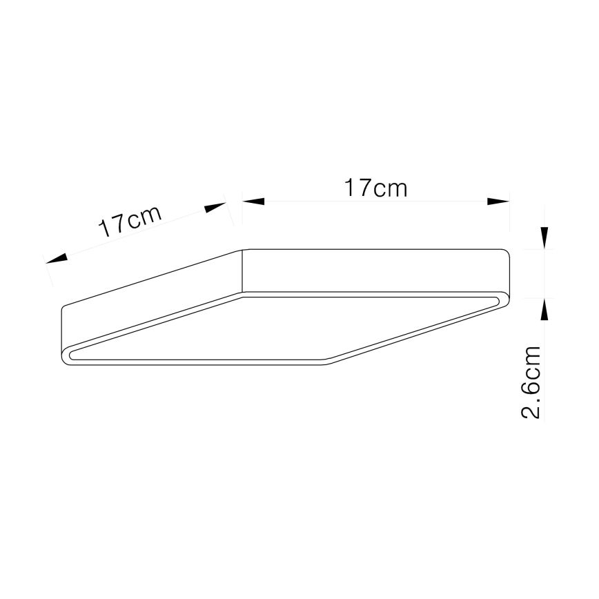 Globo - LED Plafon LED/22W/230V