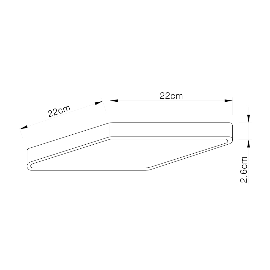 Globo - LED Plafon LED/28W/230V