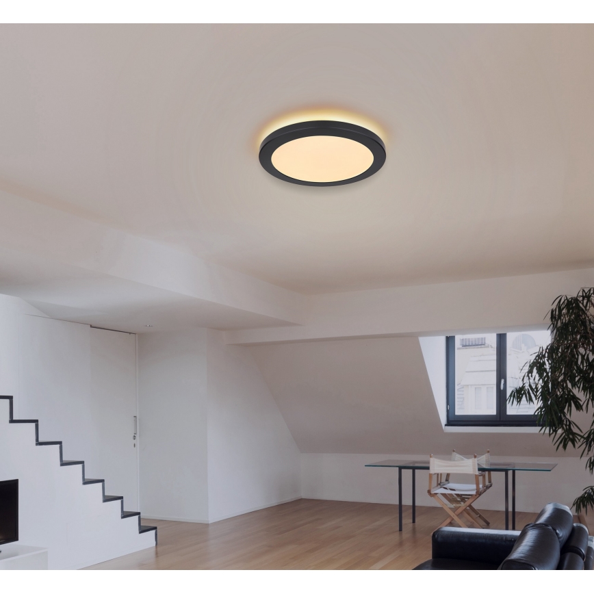 Globo - LED Plafon LED/24W/230V 3000/4000/6500K czarny