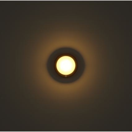 Globo - LED Akumulatorowy kinkiet dotykowy LED/1,2W/3,7V śr. 15 cm 1800 mAh czarny