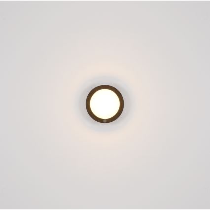 Globo - LED Akumulatorowy kinkiet dotykowy LED/1,2W/3,7V śr. 15 cm 1800 mAh czarny