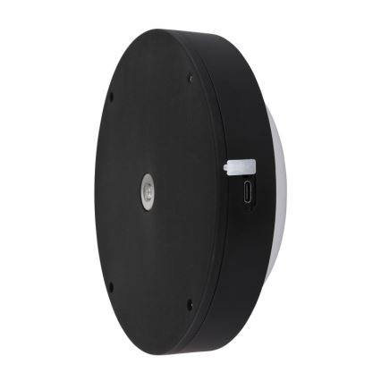 Globo - LED Akumulatorowy kinkiet dotykowy LED/1,2W/3,7V śr. 15 cm 1800 mAh czarny
