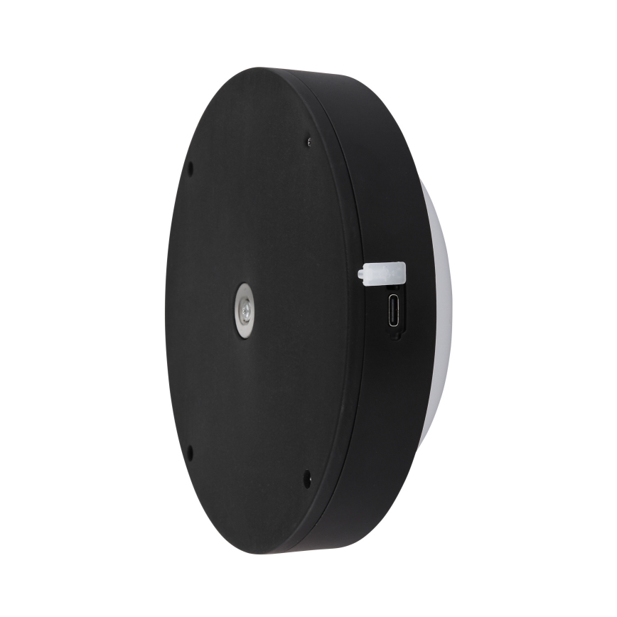 Globo - LED Akumulatorowy kinkiet dotykowy LED/1,2W/3,7V śr. 15 cm 1800 mAh czarny