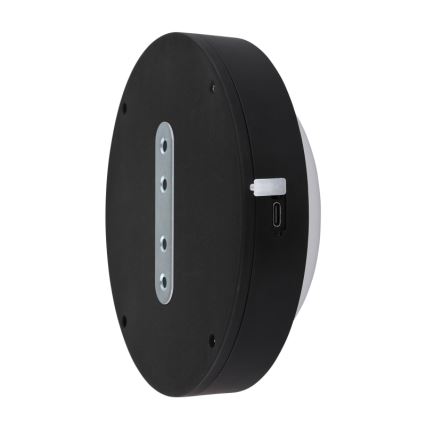 Globo - LED Akumulatorowy kinkiet dotykowy LED/1,2W/3,7V śr. 15 cm 1800 mAh czarny