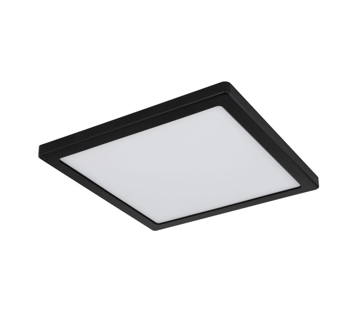 Globo 12380-24B - LED Plafon LASSE LED/24W/230V 3000/4000/6500K czarny