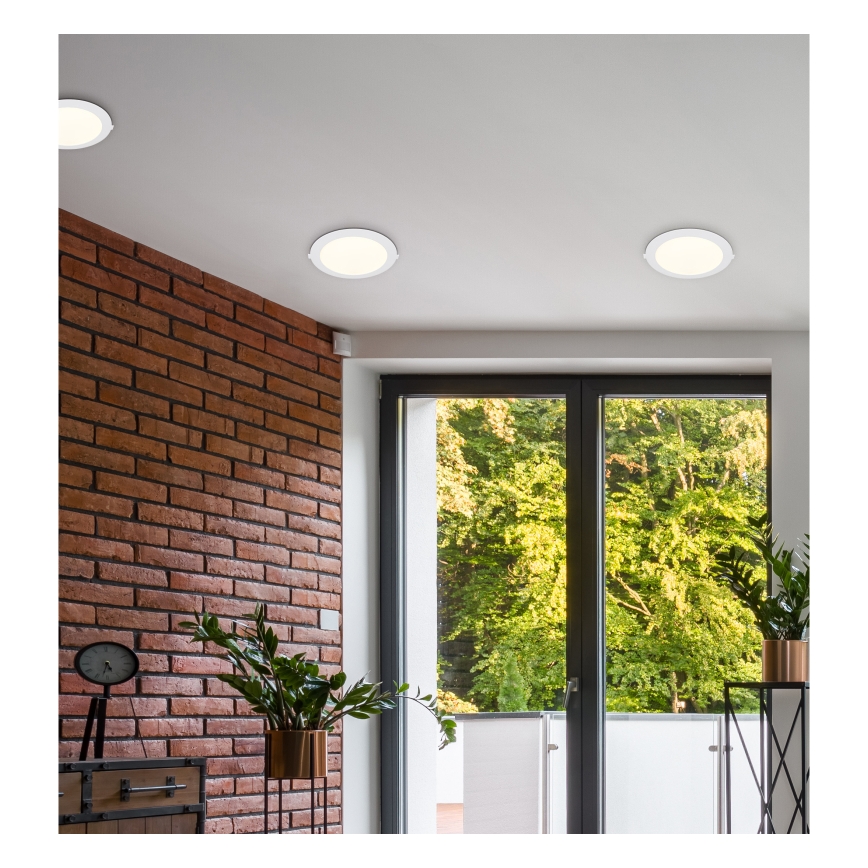 Globo - LED Oprawa wpuszczana LED/18W/230V 4000K śr. 22,4 cm