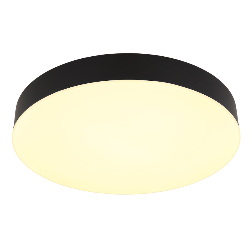 Globo - LED Plafon LED/24W/230V 3000K/4000K/6500K śr. 30 cm czarny